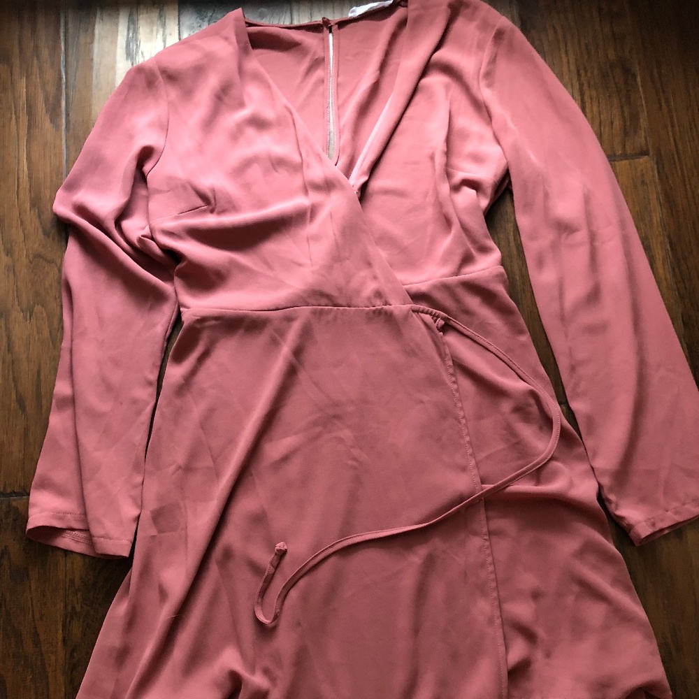 Light Pink Wrap Dress from Nordstrom